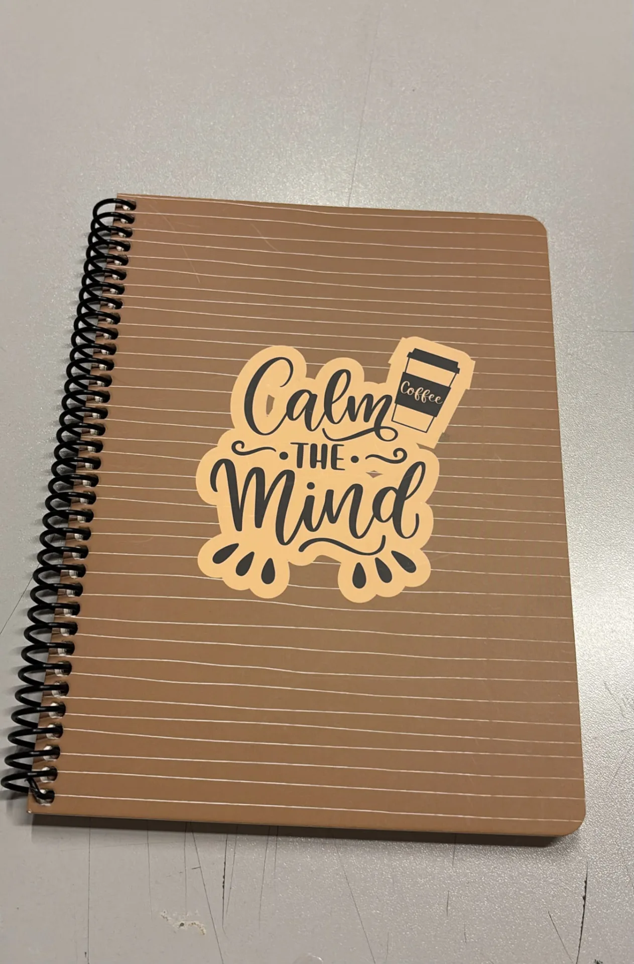 KESKİN COLOR KAHVE ÇİZGİSİZ 16,5X22,5 DEFTER
