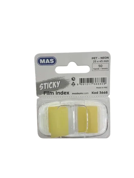 STİCKY FİLM İNDEX SARI