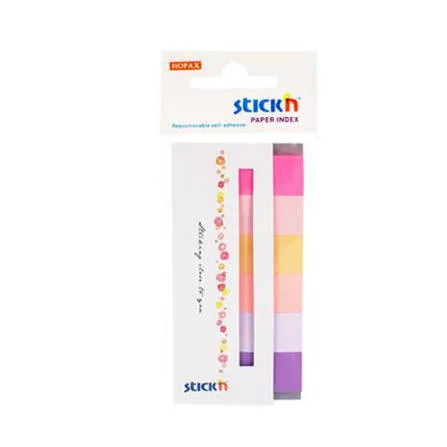Hopax Not Kağıdı Stickn Kapaklı 6 Bahar Rengi
