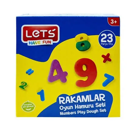 LETS'OYUN HAMURU SETİ RAKAMLAR