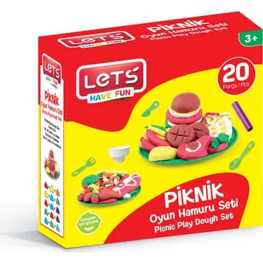 LET'S PİKNİK OYUN HAMURU SETİ