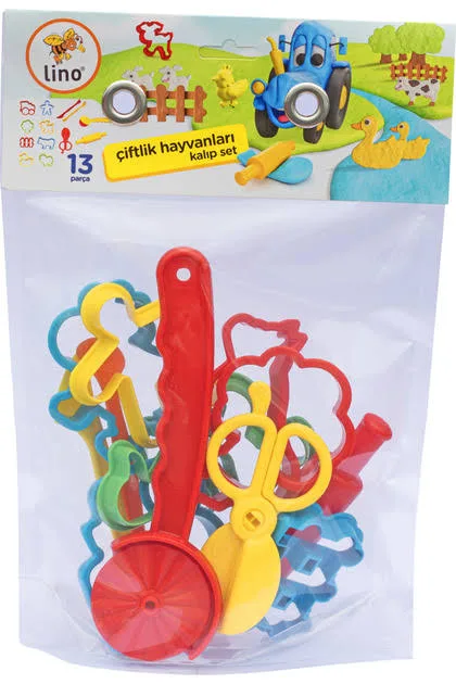 LİNO ÇİFTLİK HAYVANLARI KALIP SETİ