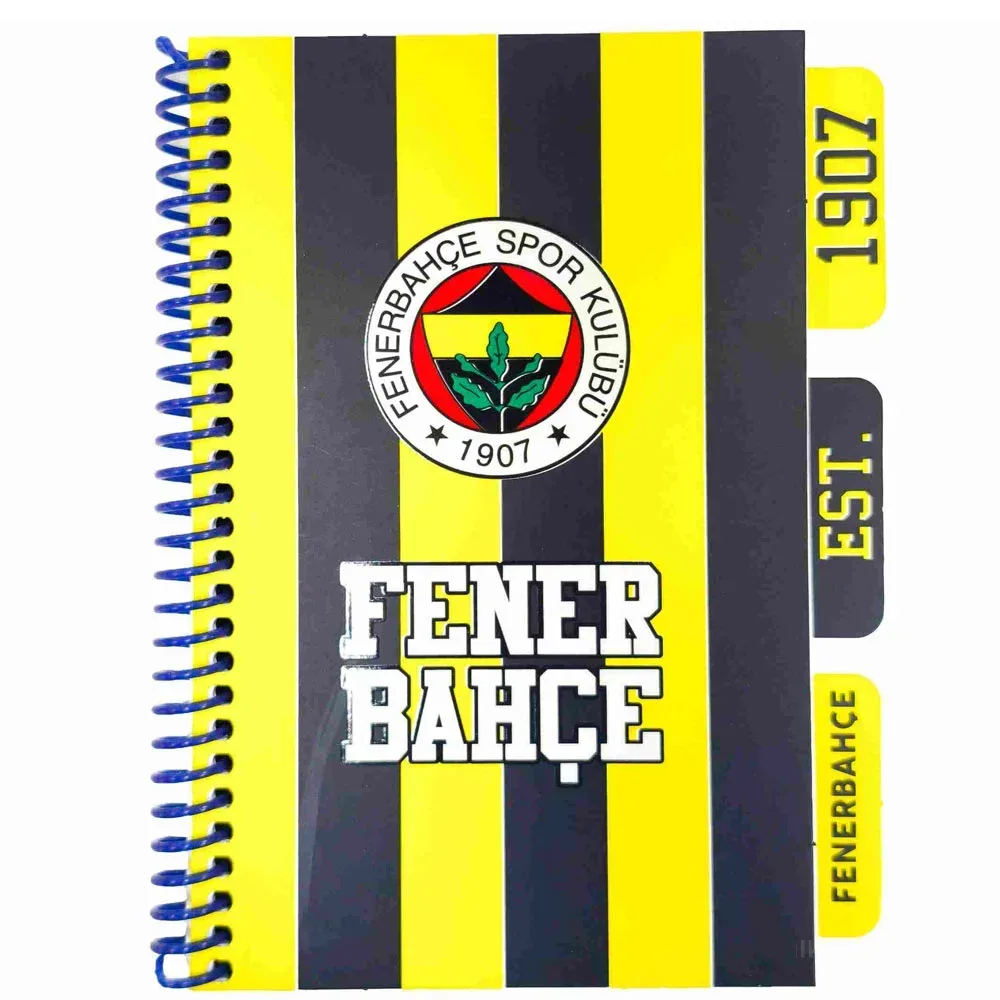 FENERBAHÇE BLOKNOT PLANLAYICI AYRAÇLI SPİRALLİ