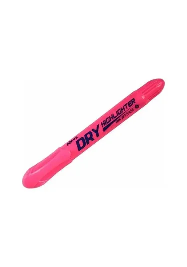 AMOS  DRY HİGHLİGHTER JEL FOSFORLU KALEM, PEMBE