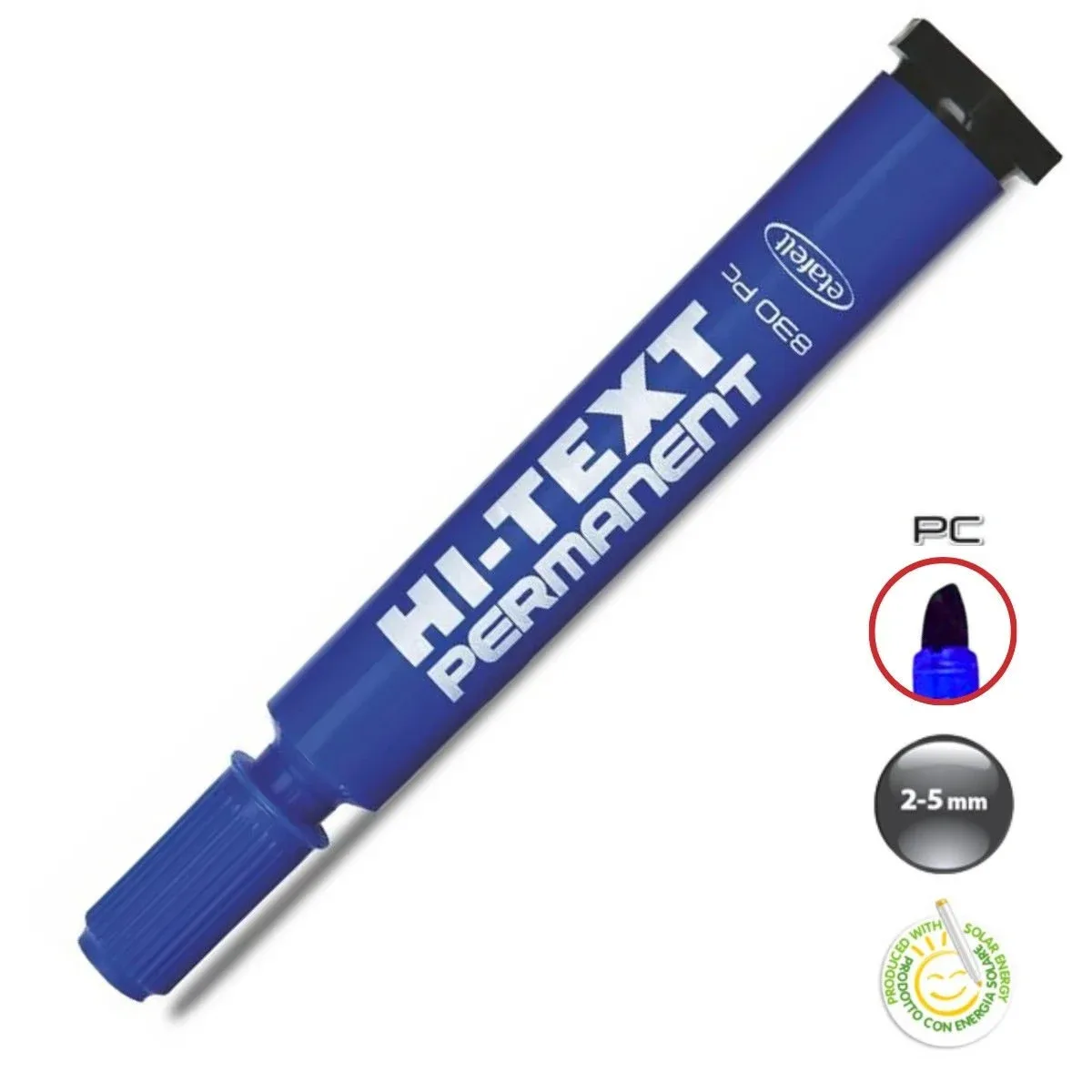 HI-TEXT MARKÖR KESİK UÇ MAVİ