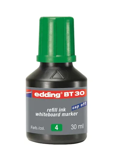 EDDİNG BT 30 ML BEYAZ TAHTA MÜREKKEBİ - YEŞİL