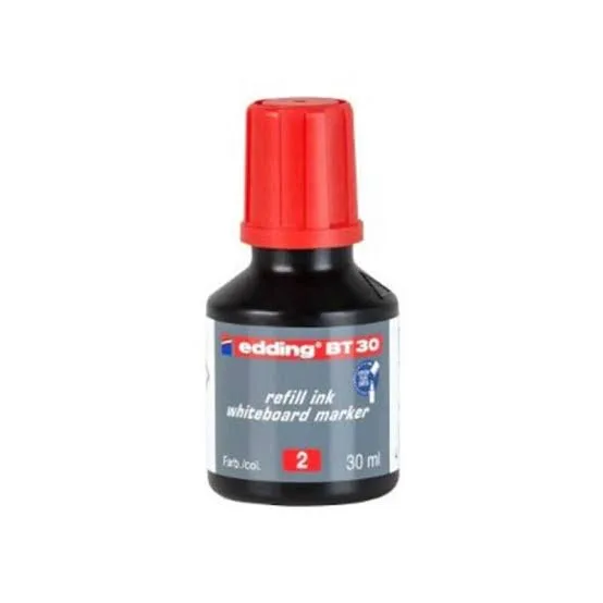 EDDİNG BT 30 ML BEYAZ TAHTA MÜREKKEBİ - KIRMIZI