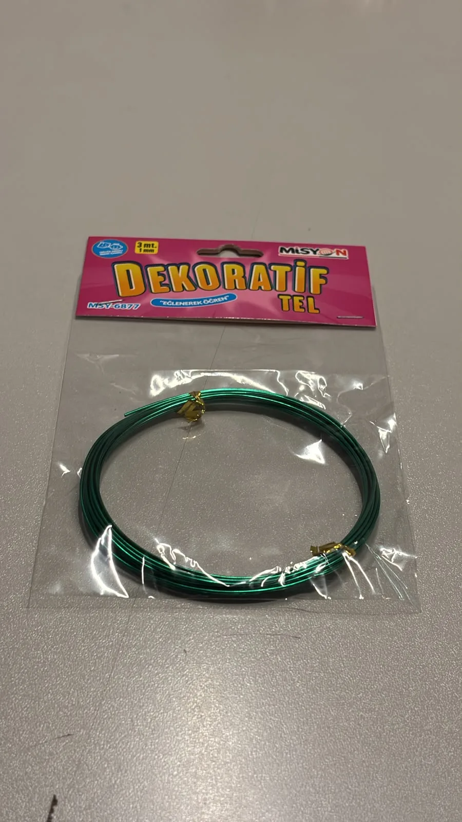 DEKORATİF TEL 3MT 1MM