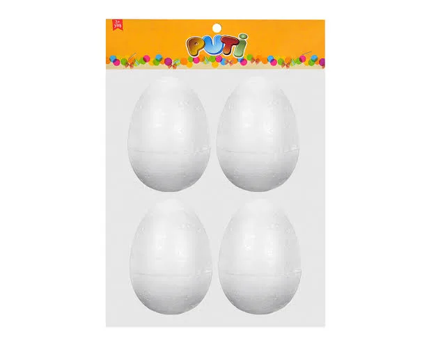 PUTİ KÖPÜK YUMURTA 8CM 4'LÜ