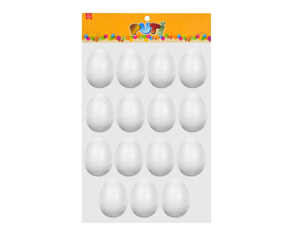 PUTİ KÖPÜK YUMURTA 6CM 6'LI