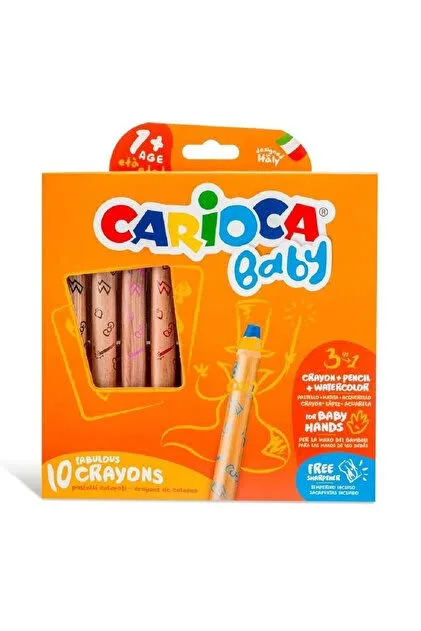 CARIOCA/ BABY CRAYON + PENCIL WATERCOLOR 10