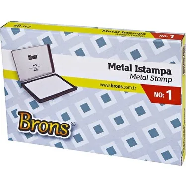 BRONS İSTAMPA NO.1