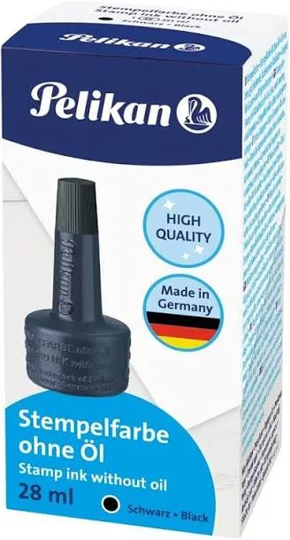 PELİKAN STAMPA MÜREKKEBİ SİYAH 30 CC