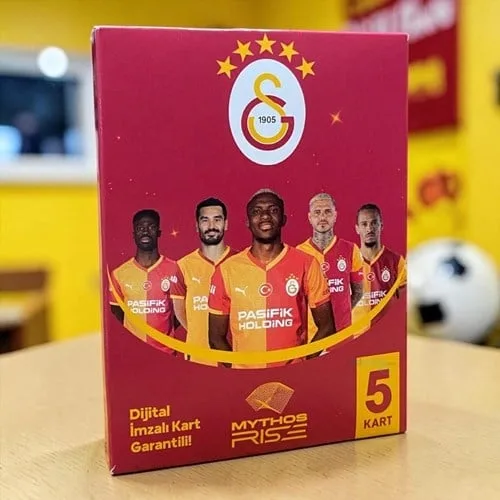 Galatasaray Rise Futbolcu Kartları 5'Li