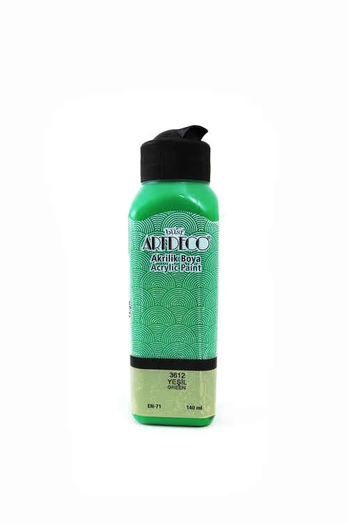 Artdeco Akrilik Boya 3612 Yeşil 140ml