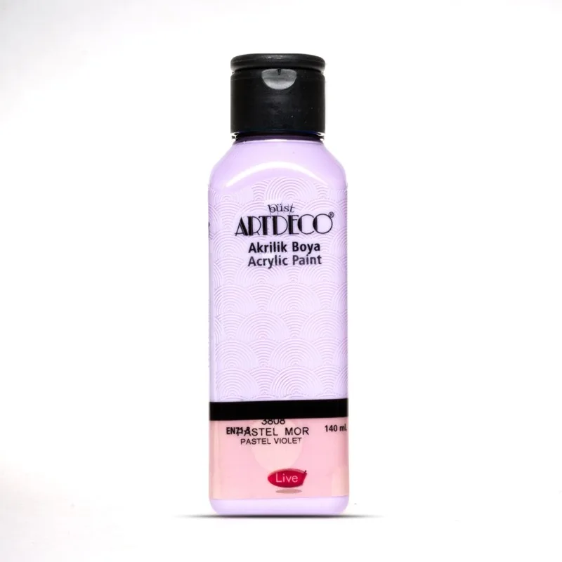 Artdeco Pastel Akrilik Boya 3808 Pastel Mor 140ml