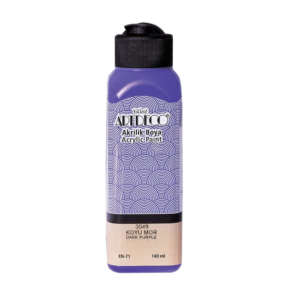 Artdeco Akrilik Boya 3608 Mor 140 ml