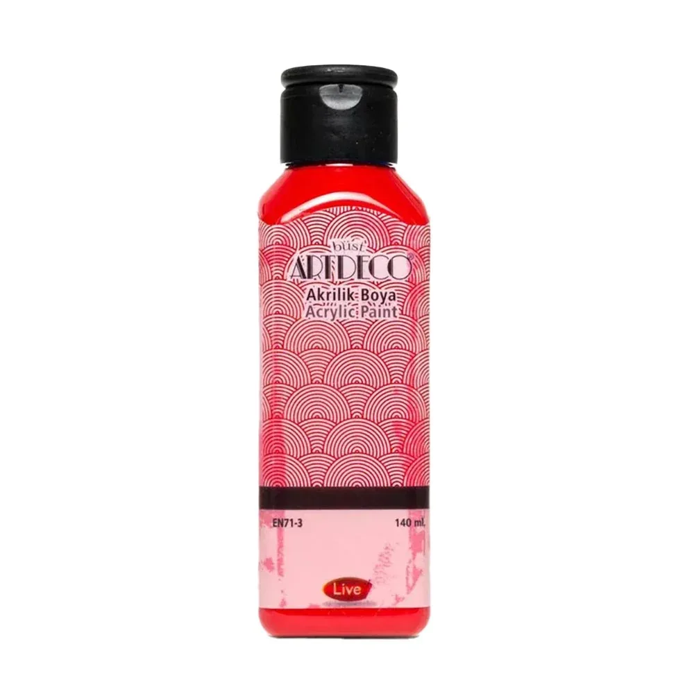 Artdeco Akrilik Boya 3675 Çilek Kırmızı 140ml
