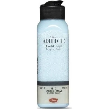 Artdeco Pastel Akrilik Boya 3810 Pastel Mavi 140ml