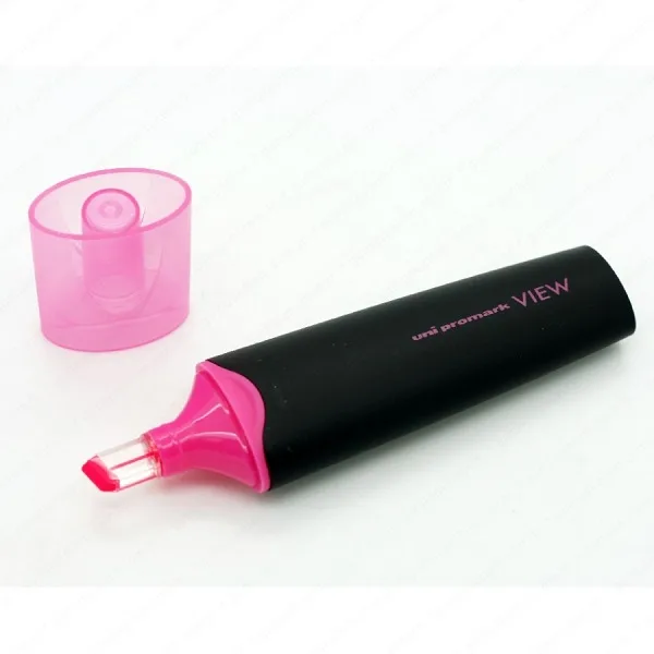 Uni Promark View Highlighter Pembe