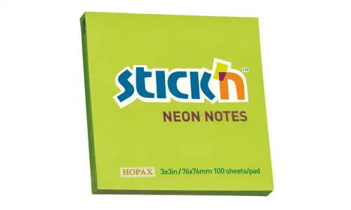 Gıpta Gıpta Stıckn 76x76 Neon Yeşil 100Yp