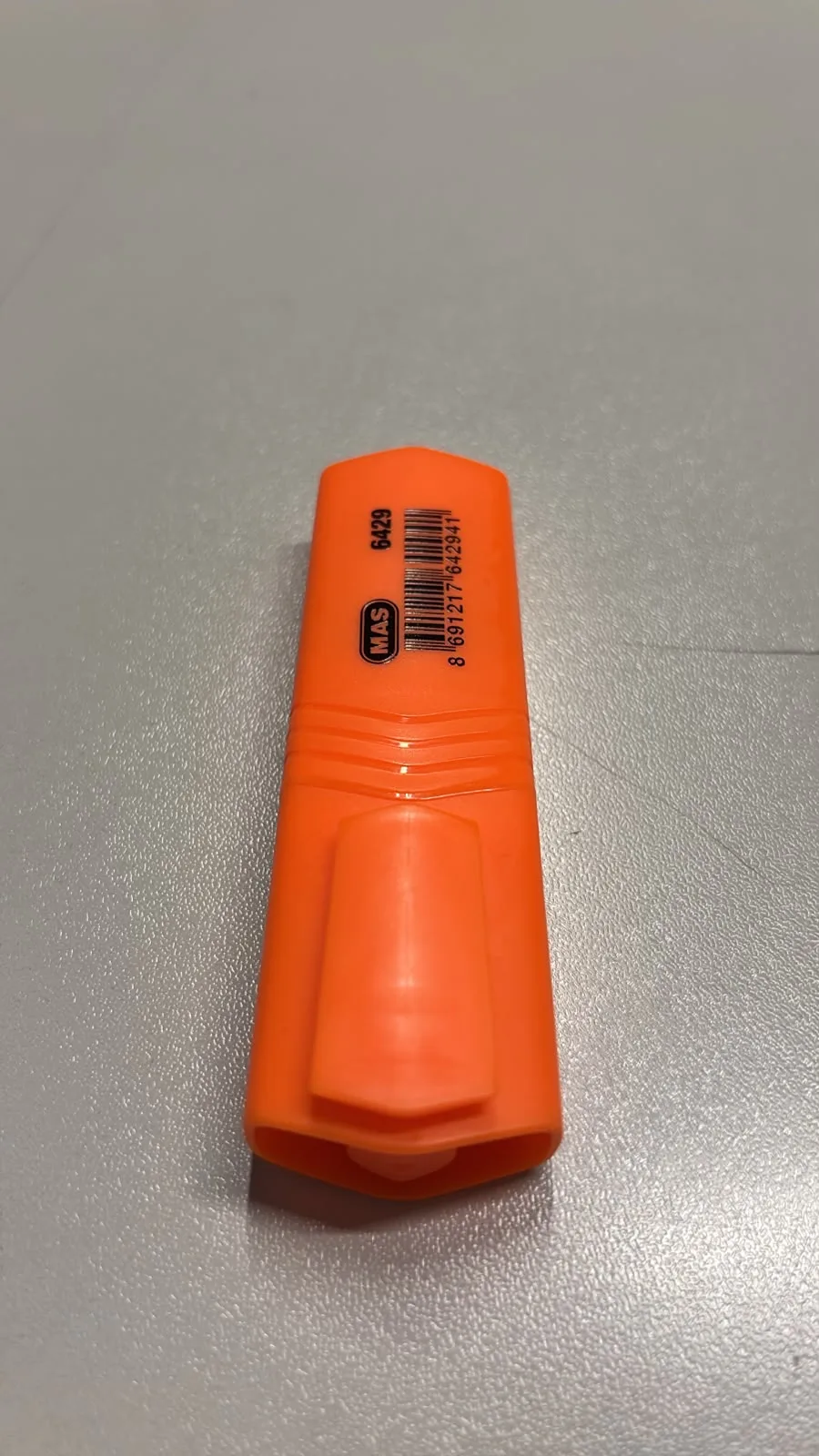 Mas Mini Fosforlu Turuncu Objeli Kalem