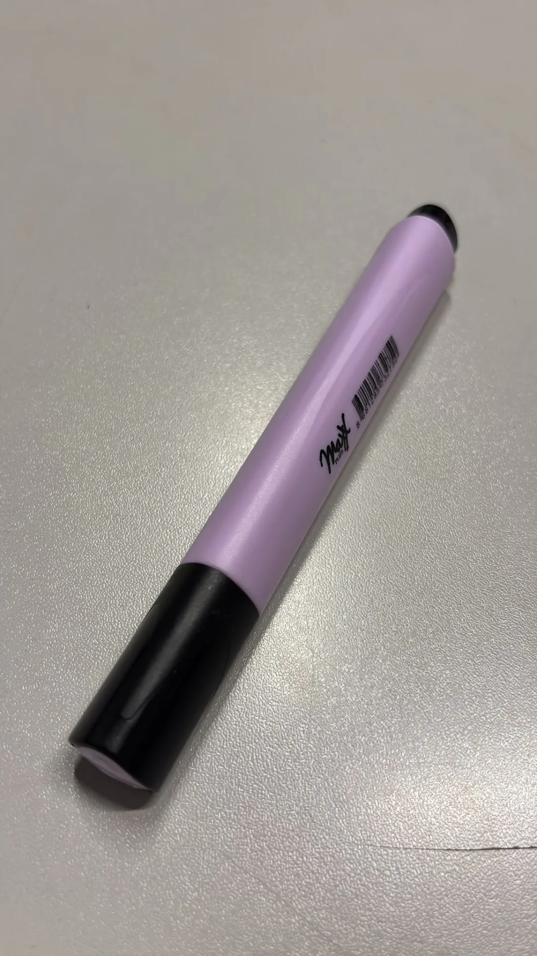 Maxx Pastel Renkler Uzun Fosforlu Mor Objeli Kalem