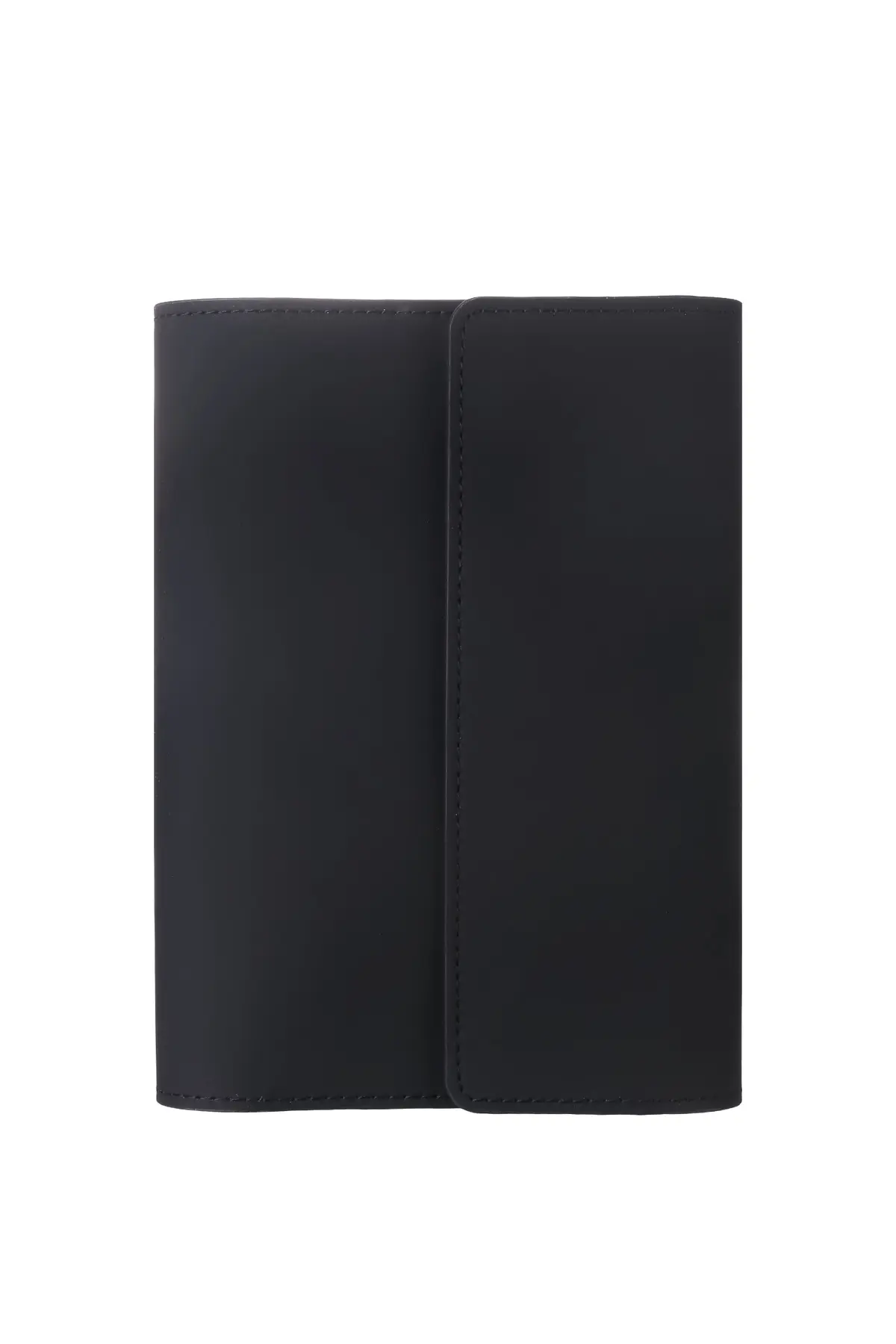 VJ Verse Vegan Deri Organizer Defter A6 Değişebilen İç 120 Yaprak Kutulu Siyah