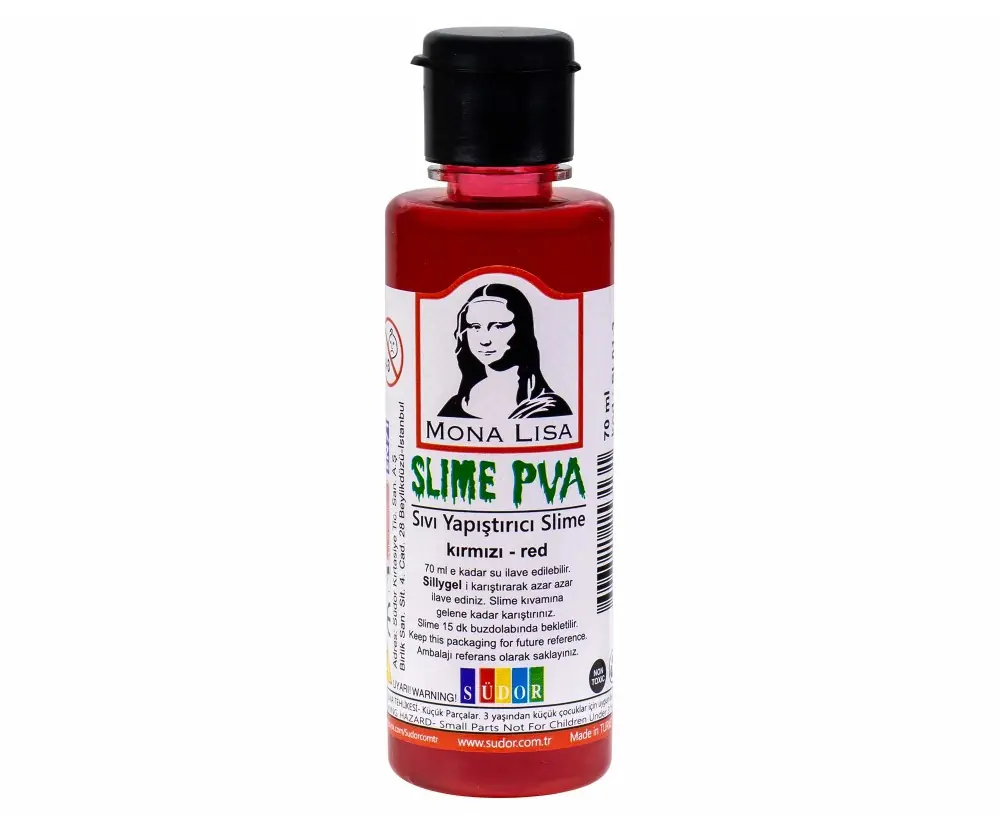 Südor Sıvı Slime Yapıştırıcısı Kırmızı