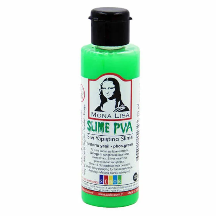 Südor Slime Yapıştırıcı Fosforlu Yeşil