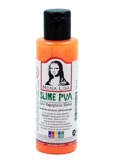 Südor Slime Sıvı Yapıştırıcı Fosforlu 70 Ml Turuncu
