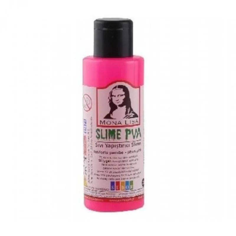 Südor Slime Yapıştırıcı Fosforlu Pembe