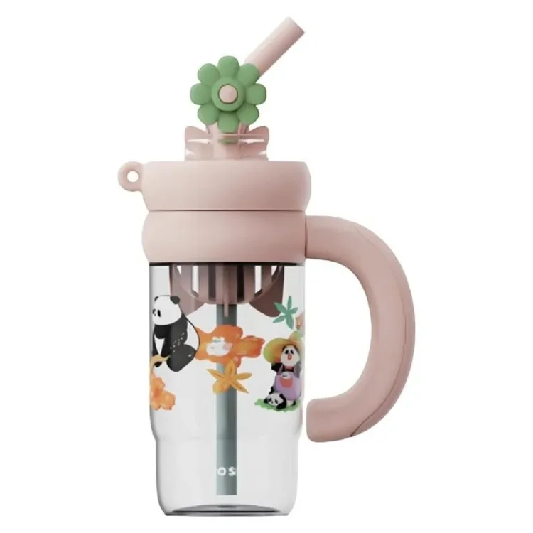 Coco Smile 1000ml Tritan Su Matarası 8832 Pembe
