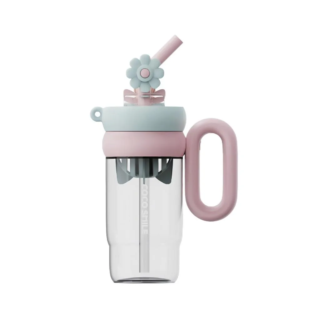 Coco Smile 1000ml Tritan Su Matarası 8832 Mavi