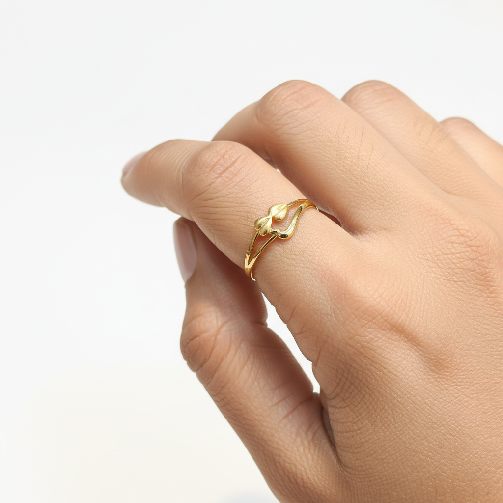 Leaf Ring - alternate view