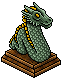 Dragon de Fuego Verde Pino