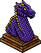 Dragon de Fuego Violeta