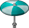 Parasol Aqua