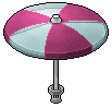 Parasol Fucsia