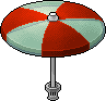 Parasol Rojo