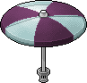 Parasol Violeta Oscuro