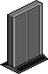 Puerta Espacial Gris