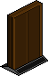 Puerta Espacial Marron
