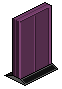 Puerta Espacial Violeta Oscuro