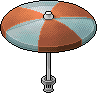 Parasol Naranja