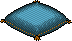 Almohadon Azul