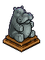 Hippo Gris Metal