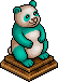 Panda Turquesa
