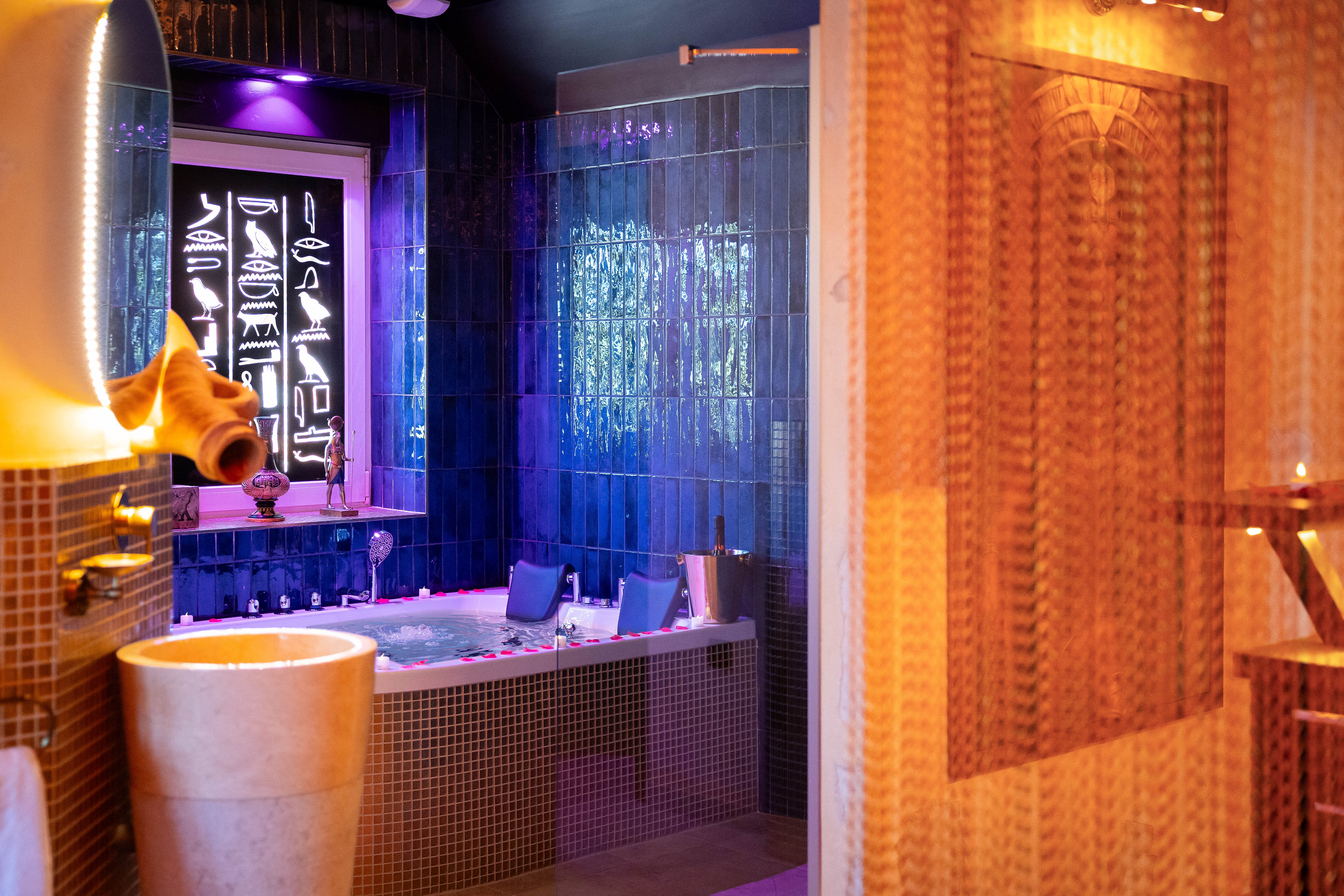 Le Secret de Cléopâtre à Scheibenhard — Jacuzzi et pièce secrète à Scheibenhard