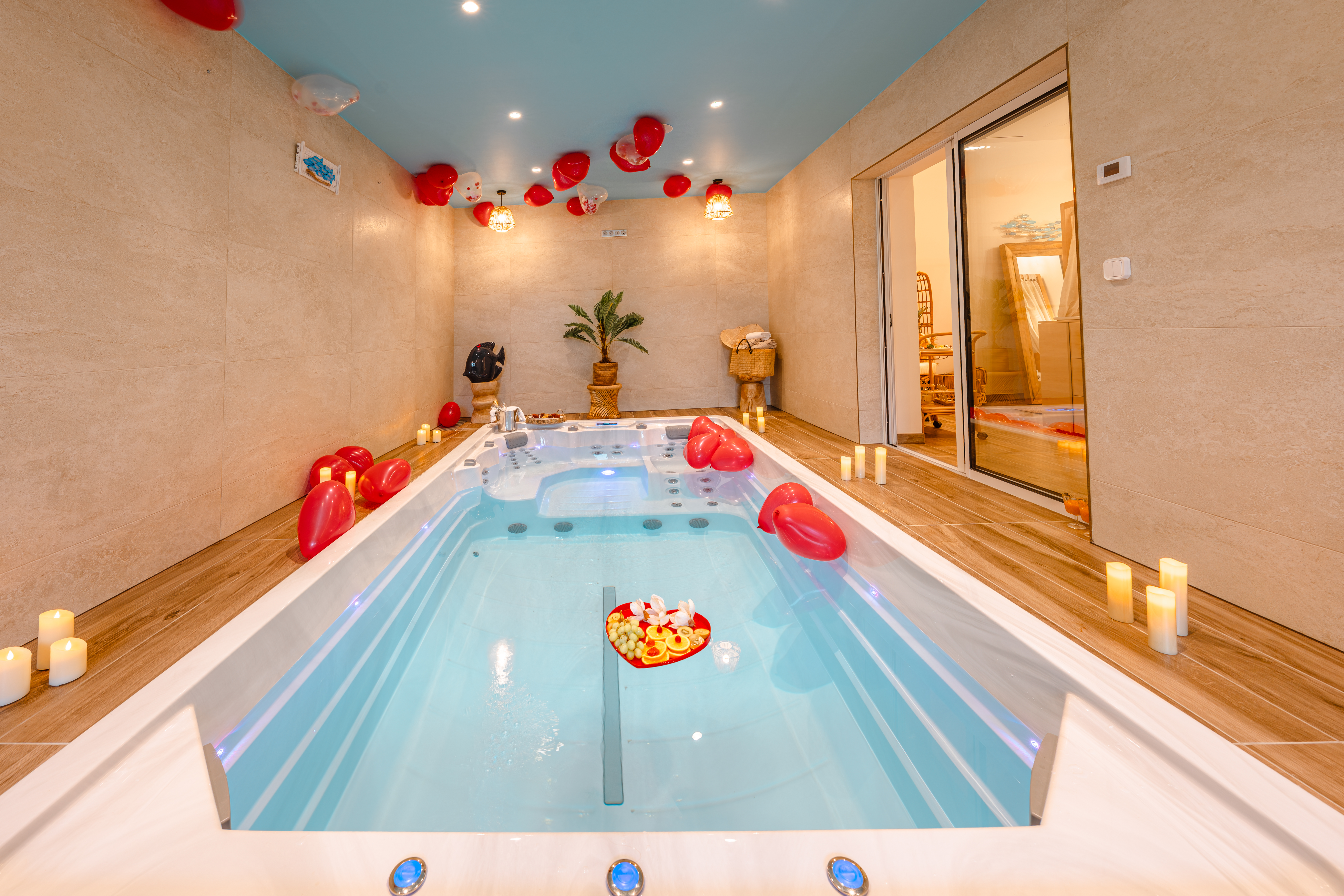Suite Le Pilotis — Expérience Exclusive avec Spa de Nage & Univers Privatif à Mouroux